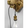 KARE Animal Tiger Head applique murale avec prise de courant