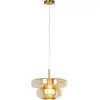 suspension arcadia 34cm ambrée
