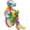 déco chien pois 32cm