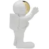 KARE Figurine décorative Welcome Astronaut, hauteur 27 cm, blanc