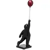 Déco ours noir ballon Kare Design TU