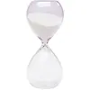 Sablier Timer 17cm transparent et blanc Kare Design