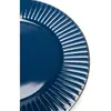 Assiettes Muse bleues 27cm set de 4 Kare Design