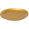 Assiette Diva dorée 26cm Kare Design