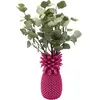 Vase ananas rose 30cm Kare Design TU