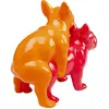 Déco Love Dogs orange et rouge Kare Design