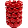 Vase coeurs rouges Kare Design TU