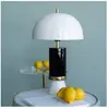KARE Lampe à poser Josy, blanc/noir, acier, hauteur 51 cm