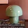 Kare Design Lampe champignon en acier vert sage