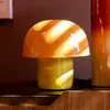 Kare Design Lampe champignon en acier orange et jaune