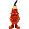Déco nain orange arc-en-ciel 46cm Kare Design TU
