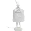 Lampe Animal lapin Fluff blanc 50cm Kare Design TU