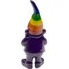 Déco nain violet arc-en-ciel 11cm Kare Design TU
