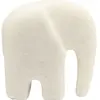 Kare Design Statuette éléphant en polygrès blanc
