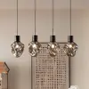 Suspension Supernova argentée 110cm Kare Design TU