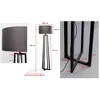 Lampadaire Timon noir 160cm Kare Design TU