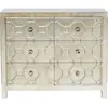 KARE Commode 6 tiroirs fini métallisé