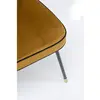 Chaise Irina velours ocre Kare Design TU
