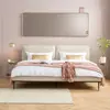 Miroir Curve rectangulaire laiton 200x70cm Kare Design