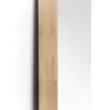 Kare Design Miroir bords arrondis en métal cuivré 200x70