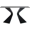 Console Gloria 140x45cm grès noir Kare Design TU