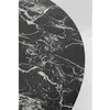 Table Schickeria 110cm effet marbre noir Kare Design TU