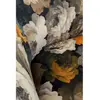 Kare Design Fauteuil pivotant Pivoines Jaunes