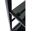 Étagère Loft 195cm KARE - Meuble de salon - Noir - Verre - Porte(s) - 110x35x180cm