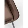 Chaise - KARE - East Side - Velours - Marron - Contemporain - Design