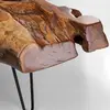 Table basse - KARE - Aspen - Bois massif verni - Nature - 100x60cm