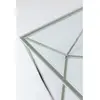 Table basse - KARE - Cristallo 80x80cm - Verre laqué blanc - Design contemporain