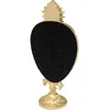 miroir de table coeur enflammé 30cm