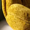 fauteuil pivotant cosy jaune kare design