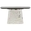 console caldera chrome 138x38cm kare design