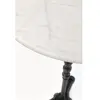 table de bar bistrot 60cm marbre blanc kare design