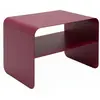 Table basse Lounge 58x37cm violette Kare Design