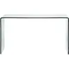 DECLIKDECO Console en verre - Kare Design - Clubby - Contemporain - Design - Meuble d'entrée