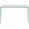 Bureau Visible Clear Club 125x60cm Kare Design TU