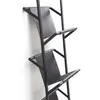 Porte-catalogue noir 174cm Kare Design