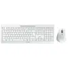 Ensemble clavier et souris sans fil - CHERRY - STREAM DESKTOP - QWERTZ - 2,4 GHz - Gris clair
