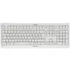 CHERRY KW 3000 - Clavier - silencieux, de grande taille - sans fil - 2.4 GHz - QWERTZ - Allemand - blanc