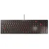KC 6000 SLIM - Clavier - USB - Allemand - commutateur : CHERRY SX - noir