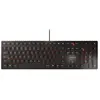 CHERRY KC 6000 Slim clavier Universel USB Anglais américain Noir