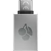 CHERRY Adaptateur USB - USB type A (F) pour 24 pin USB-C (M) - USB 3.0 OTG - argent