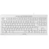 CHERRY STREAM KEYBOARD TKL clavier Universel USB AZERTY Français Blanc