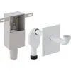 Siphon de lavabo à encastrer - 1'1/4 - Ø 50 mm - Uniflex - Geberit
