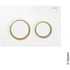 Geberit Plaque de déclenchement OMEGA20 GEBERIT, blanc doré (115.085.KK.1)