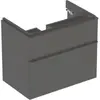 Geberit Smyle Square Meuble sous-vasque, 2 tiroirs, 500353JK1,