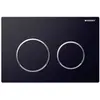 Geberit Kappa21 - Plaque de déclenchement, noir / chrome brillant 115.240.KM.1