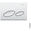 Plaque de commande double touche Geberit KAPPA 20, blanche